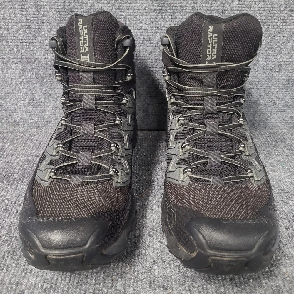 La Sportiva Men's Ultra Raptor II Mid GTX Black/Clay Trail Boots 8.5 / EU 41